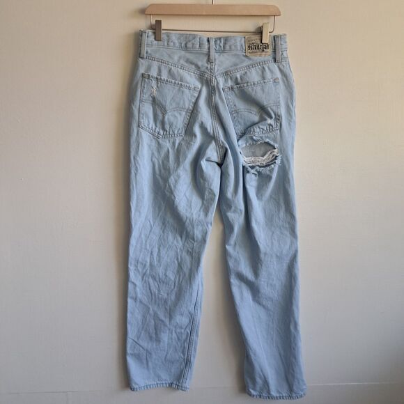 Levi's Light Blue Boyfriend Jeans - Picture 5 of 12